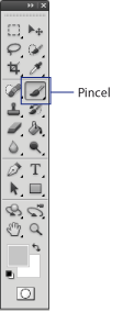 El pincel como herramienta en Photoshop